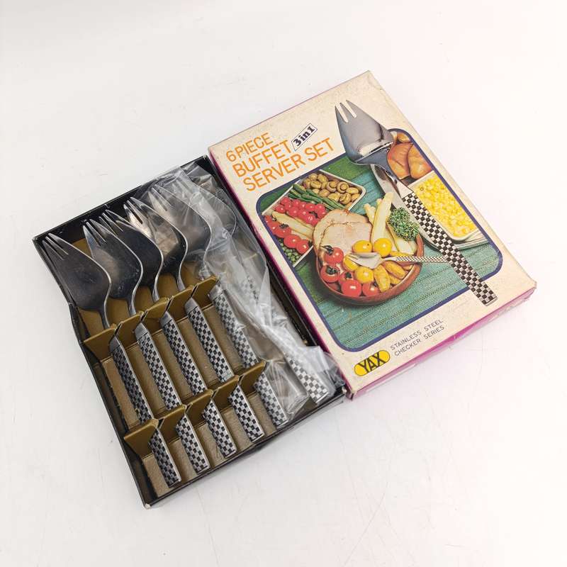Vintage 6-piece Buffet server set
