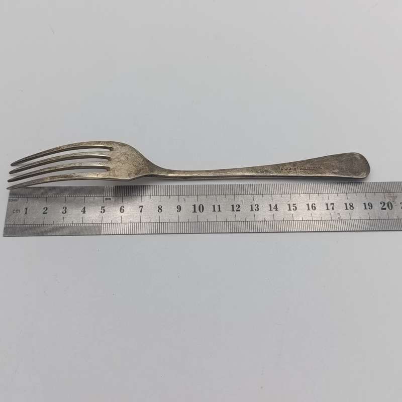 Vintage set of 8 Pak-Alam silverplated forks