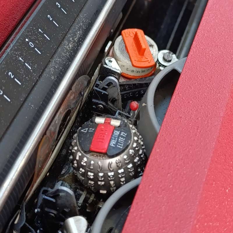 Vintage IBM Selectric II golf ball typewriter