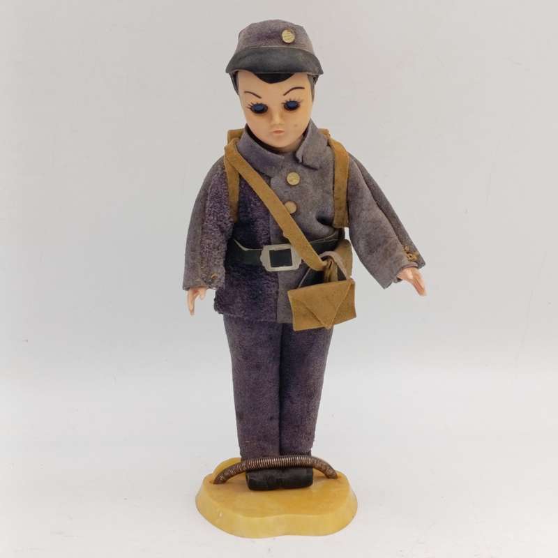 Lot of 3 Confederate soldier dolls