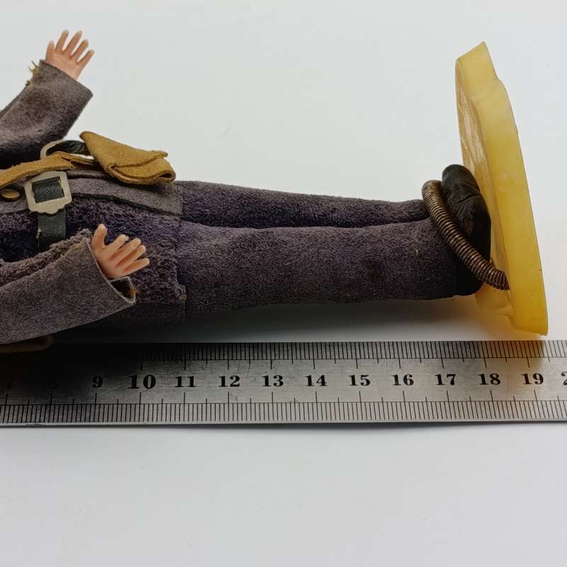 Lot of 3 Confederate soldier dolls