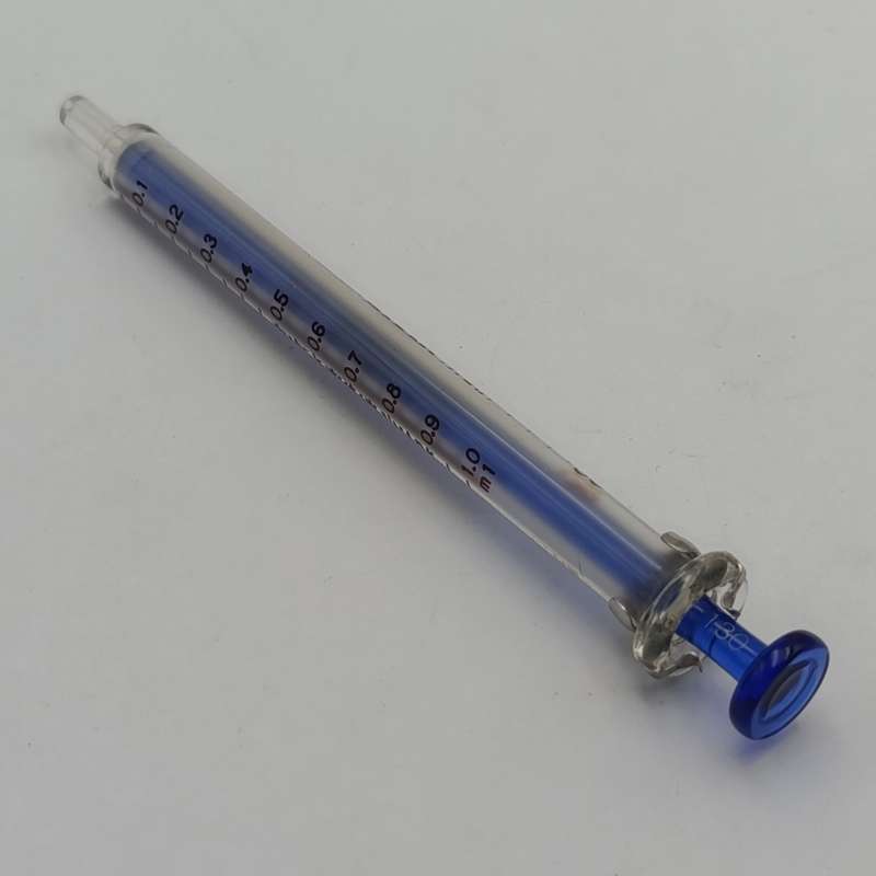 Lot of 7 vintage glass syringes