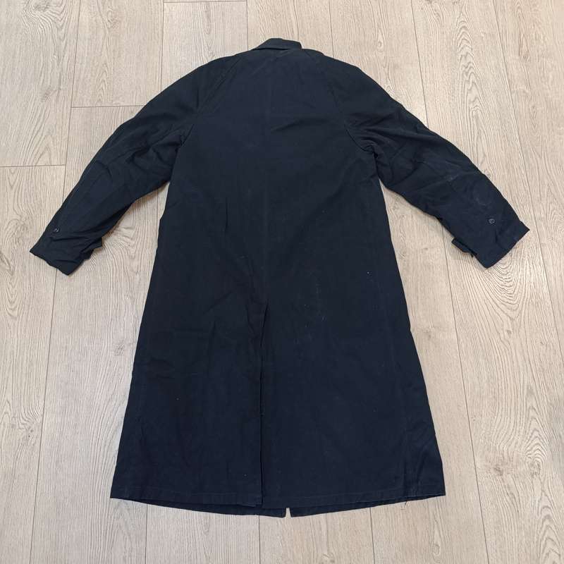 SA Navy black waterproof men's coat - size 2 (medium)