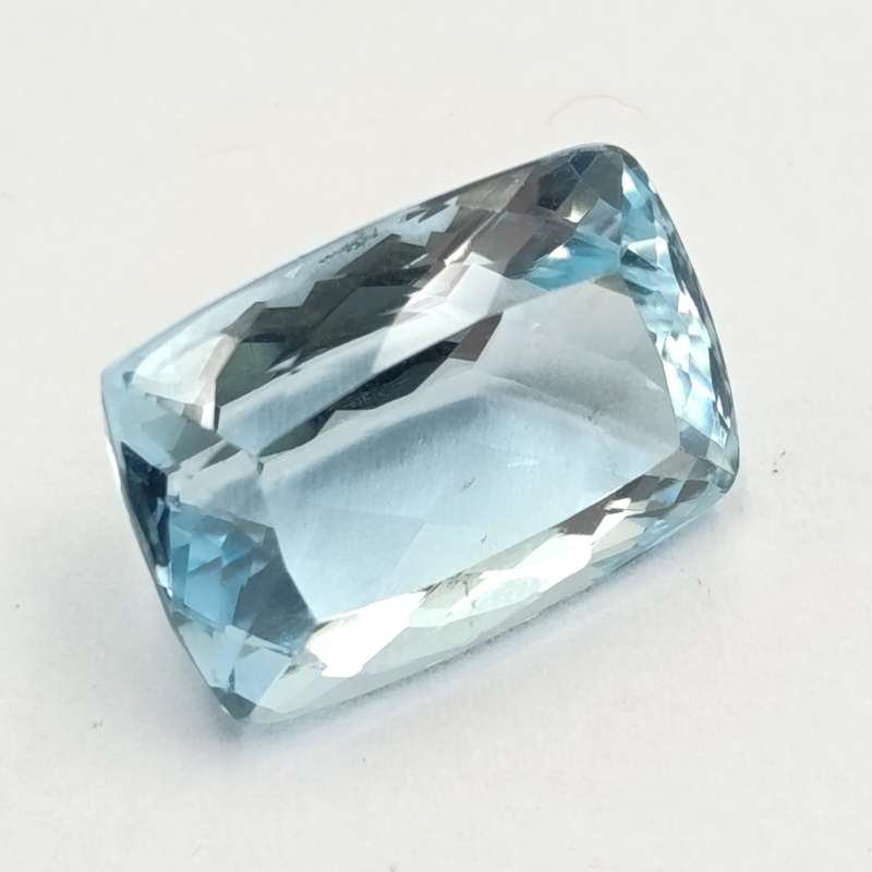 Rectangular cushion cut Aquamarine of 17,735ct with Gemlab certificate