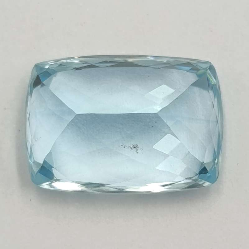 Rectangular cushion cut Aquamarine of 17,735ct with Gemlab certificate
