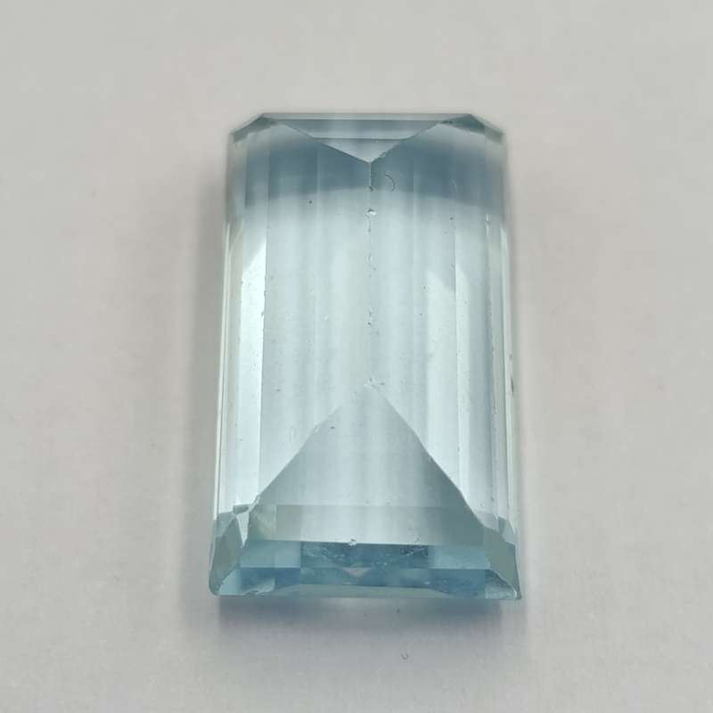 Rectangular Step Cut Aquamarine of 11,514ct with Gemlab certificate