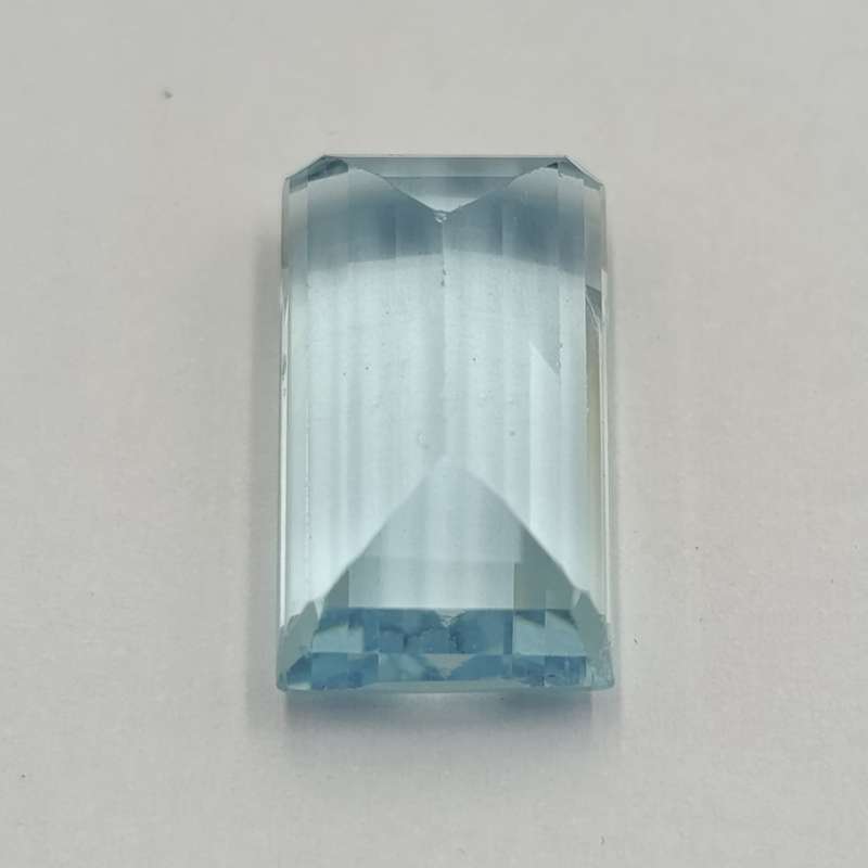 Rectangular Step Cut Aquamarine of 11,514ct with Gemlab certificate
