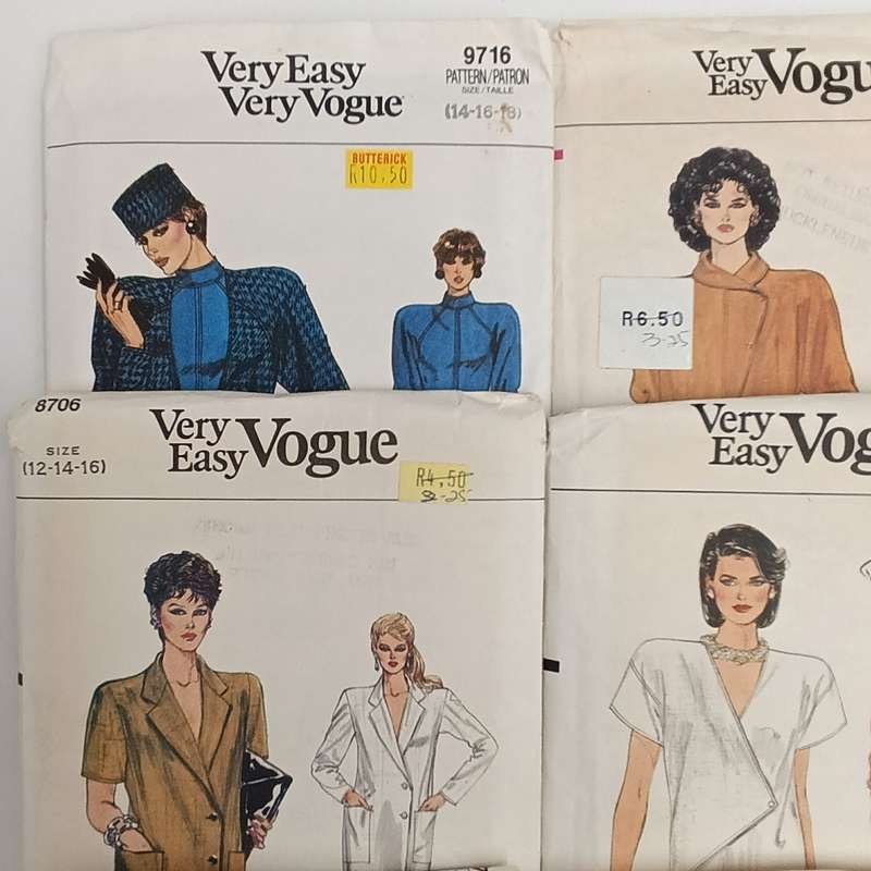 Lot of 11 Vintage clothing patterns