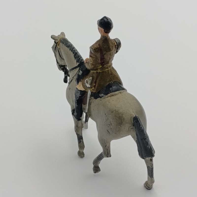 Britains Ltd Band of the Household Life Guards trumpeter on horse load soldier