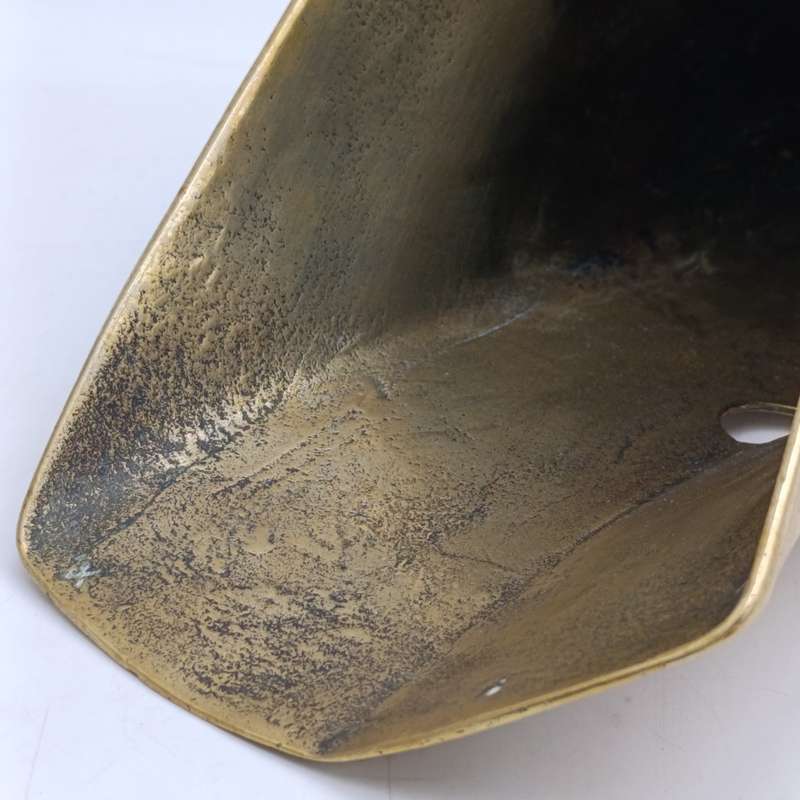 Antique brass Conquistador stirrup
