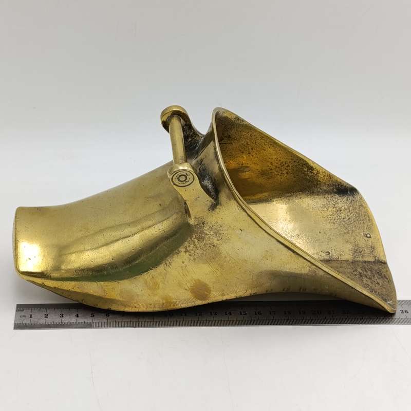 Antique brass Conquistador stirrup