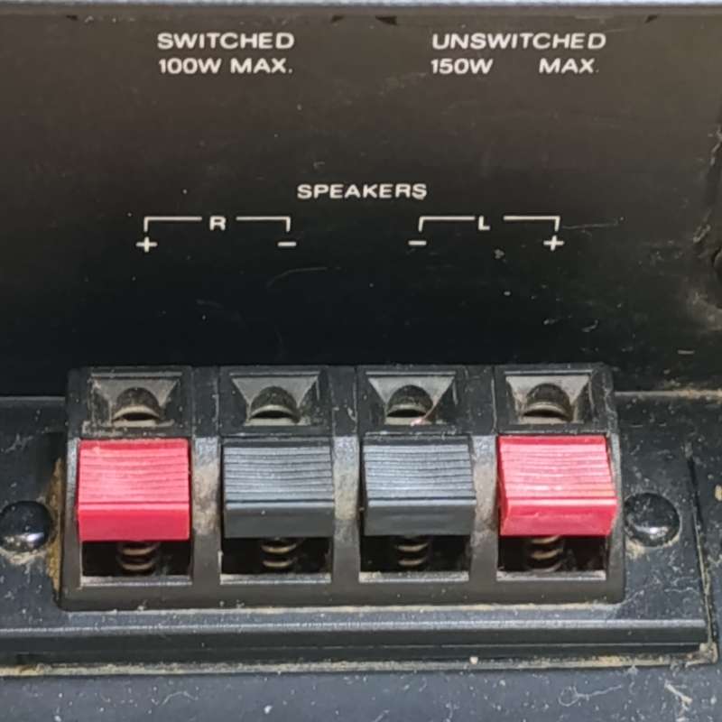 Vintage NAD 3020A amplifier - working