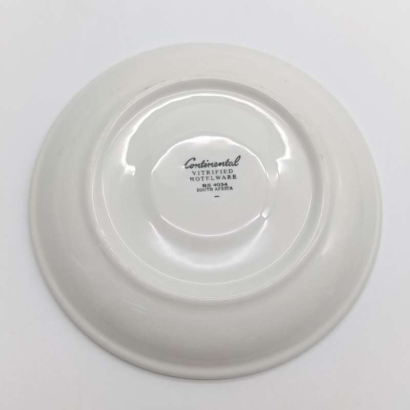 Set of 4 Viagra advertising porcelain cups and saucers