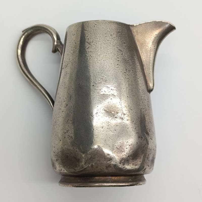 Antique Cleghorn's hotelware silver plated milk jug
