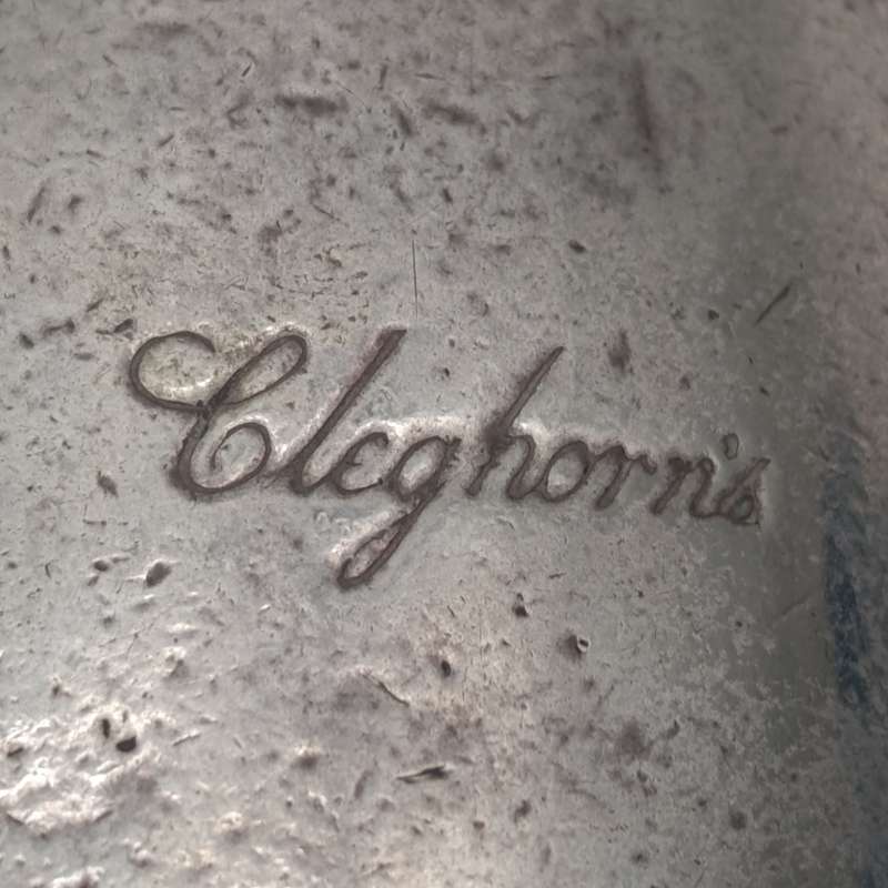 Antique Cleghorn's hotelware silver plated milk jug