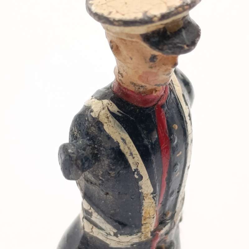 Lot of 5 vintage Britains Ltd lead soldiers with damage