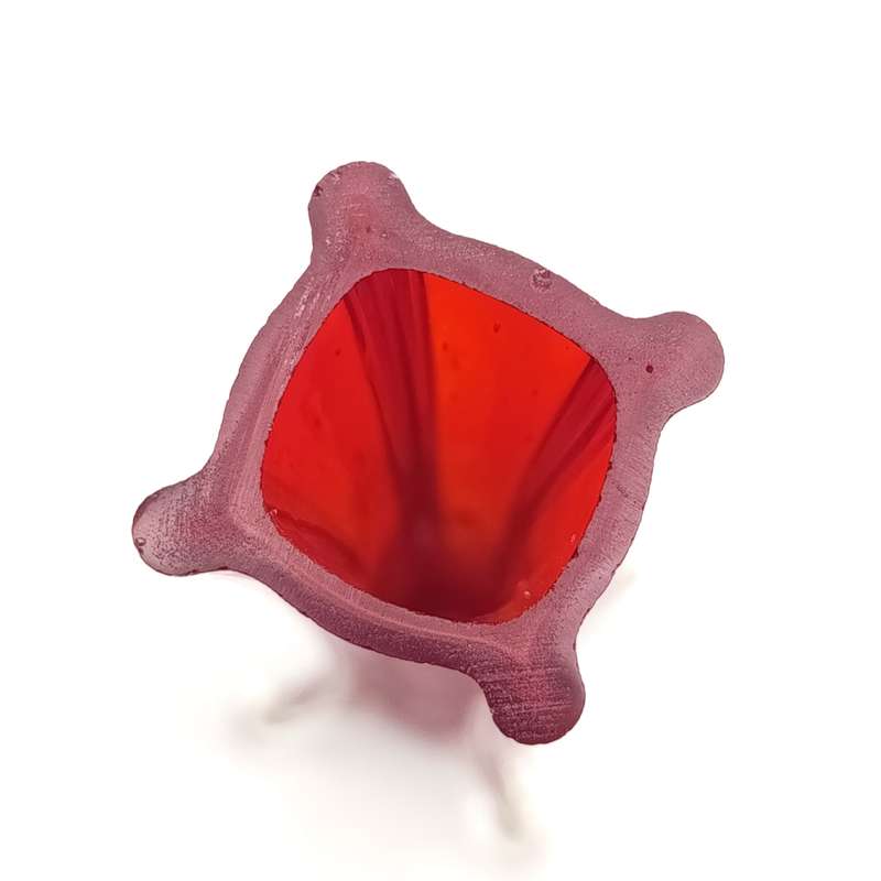 Vintage Murano glass flower vase
