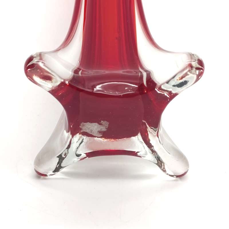 Vintage Murano glass flower vase
