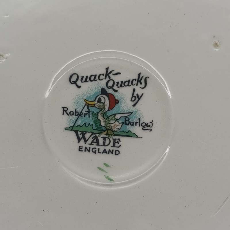 Vintage Wade Quack-Quacks by Rober Barlow kiddies bowl