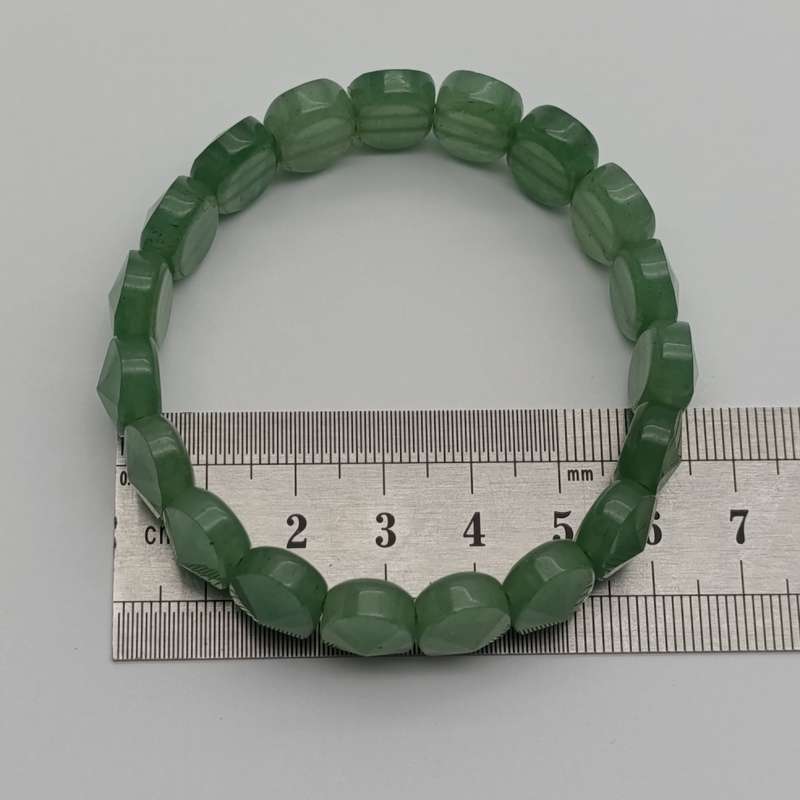 Vintage Adventurine bracelet - 19 stones