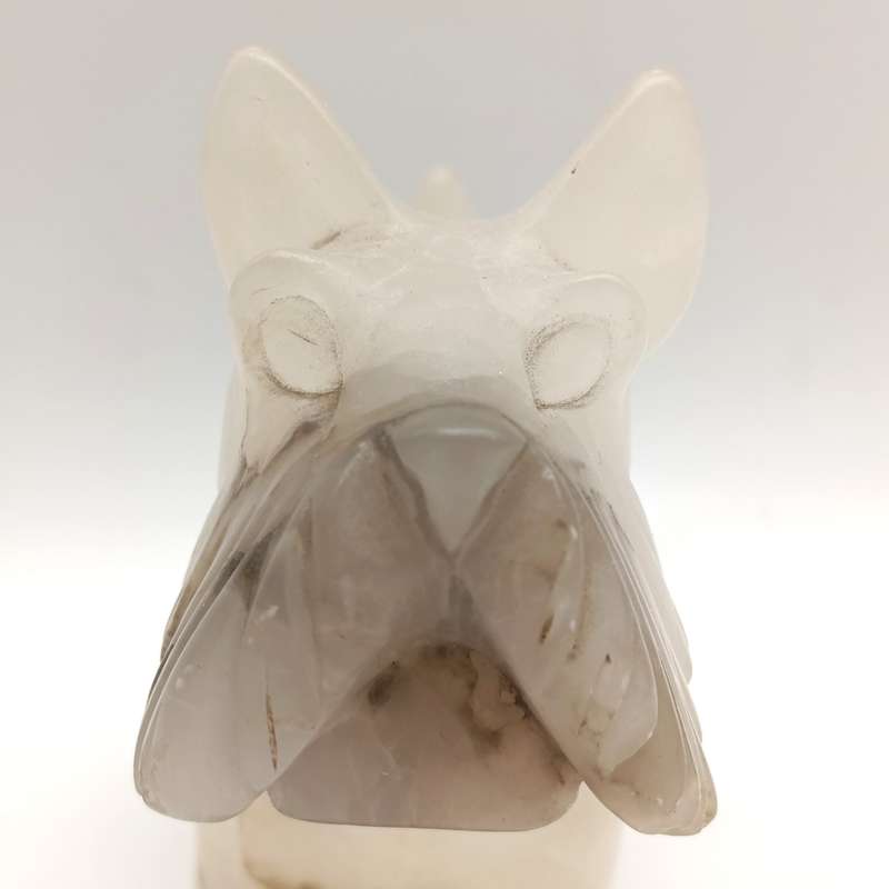 Italian alabaster Scottish terrier figurine