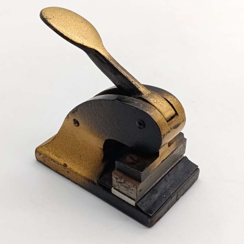 Antique embossing tool for "W. Breytenbach & Co. Cape Town"