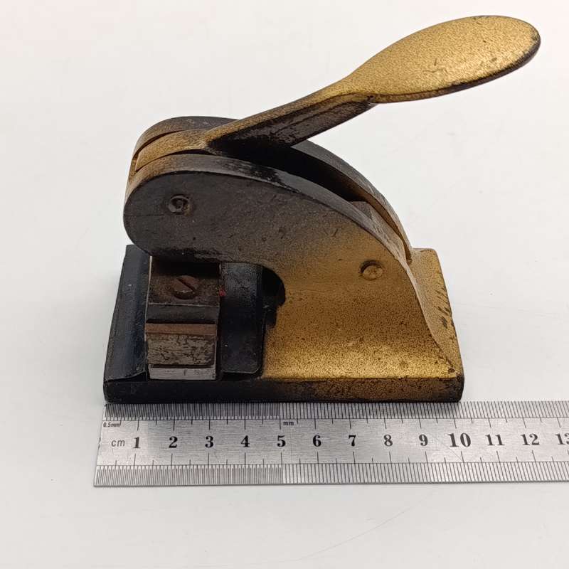 Antique embossing tool for "W. Breytenbach & Co. Cape Town"