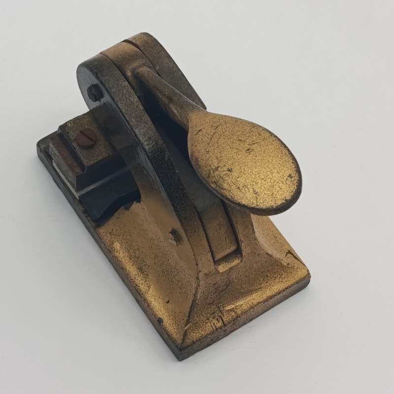 Antique embossing tool for "W.Breytenbach & Co. Tax consultants"