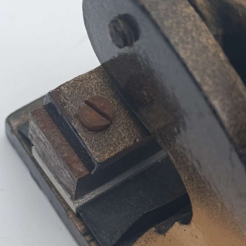 Antique embossing tool for "W.Breytenbach & Co. Tax consultants"