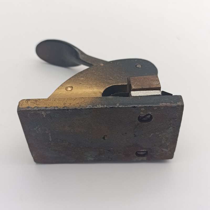 Antique embossing tool for "W.Breytenbach & Co. Tax consultants"