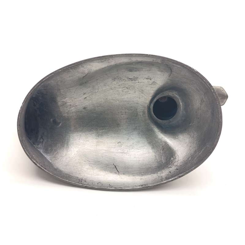 Set of a 7 trinket bowl ducks - pewter & brass 5cm to 17cm