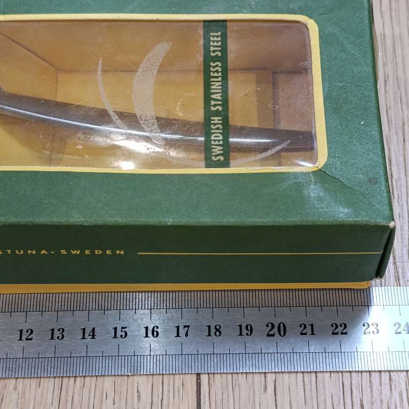 Gense Swedish stainless steel cutlery set 6 knives, 6 forks, 6 table spoons, 6 desert spoons etc