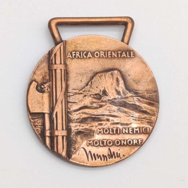 Italian oriental Africa war medal pre WW2 1935/1936