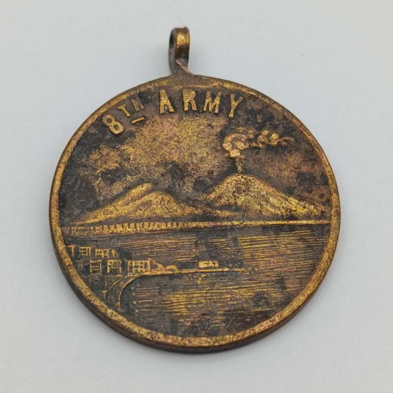 Medallion for entrance of 8th Army WW2 into Italy 10 July 1943