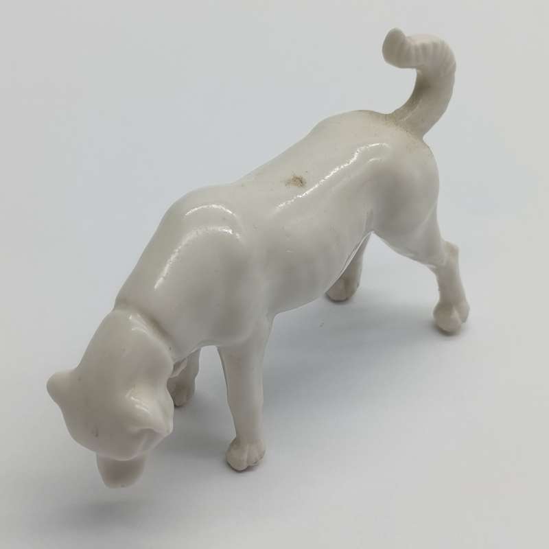 Antique Chinese White porcelain pair of dogs Blanc de Chine Oriental Dog figurine Statue ornaments