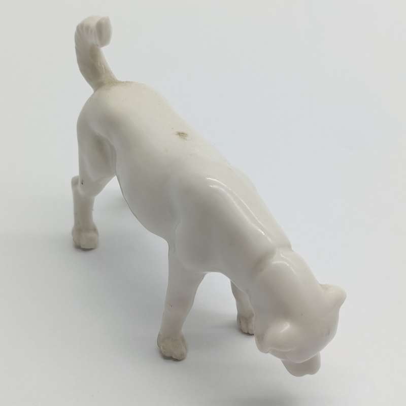 Antique Chinese White porcelain pair of dogs Blanc de Chine Oriental Dog figurine Statue ornaments