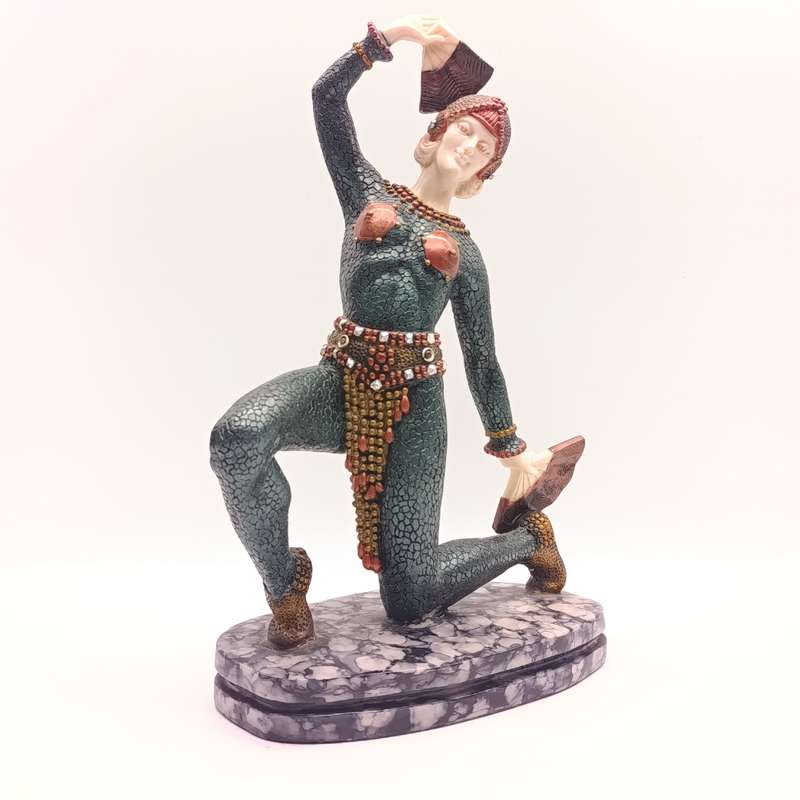 Art Deco-style Resin figurine