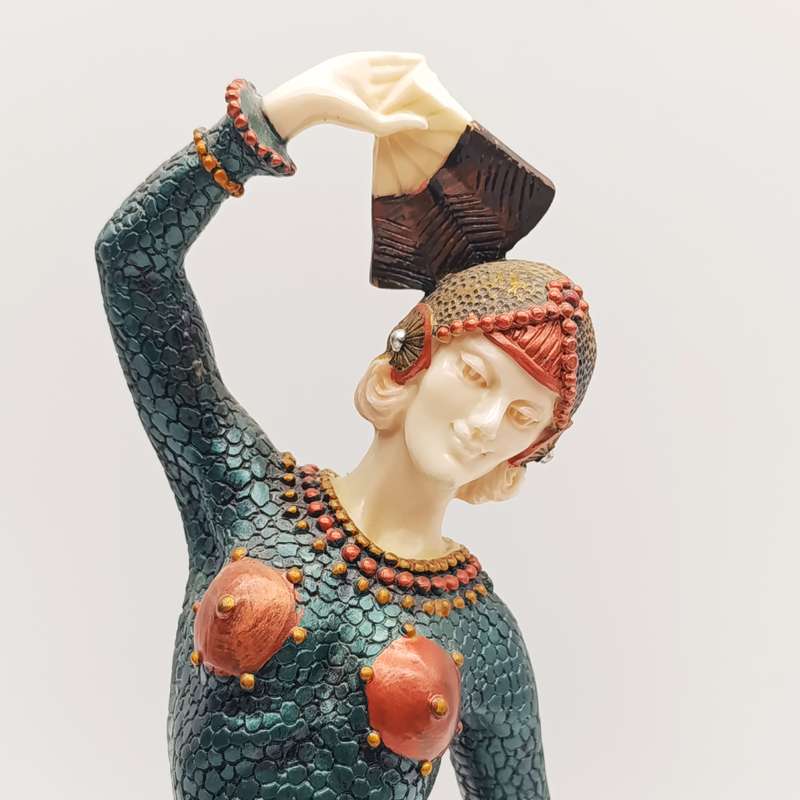 Art Deco-style Resin figurine