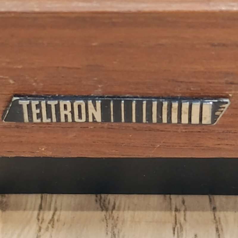 Vintage Teltron turntable record player - working