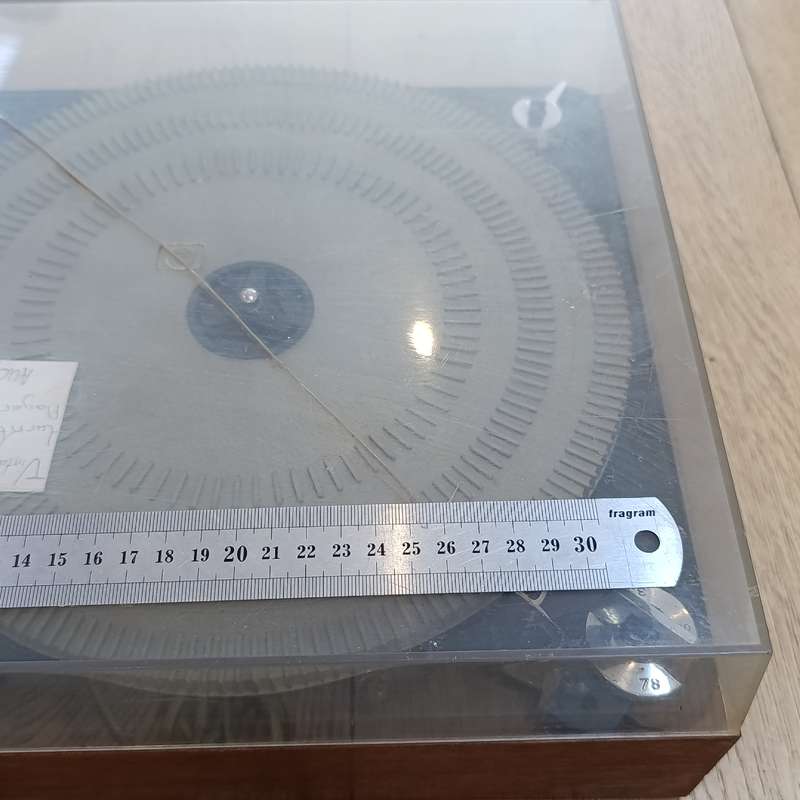 Vintage Teltron turntable record player - working