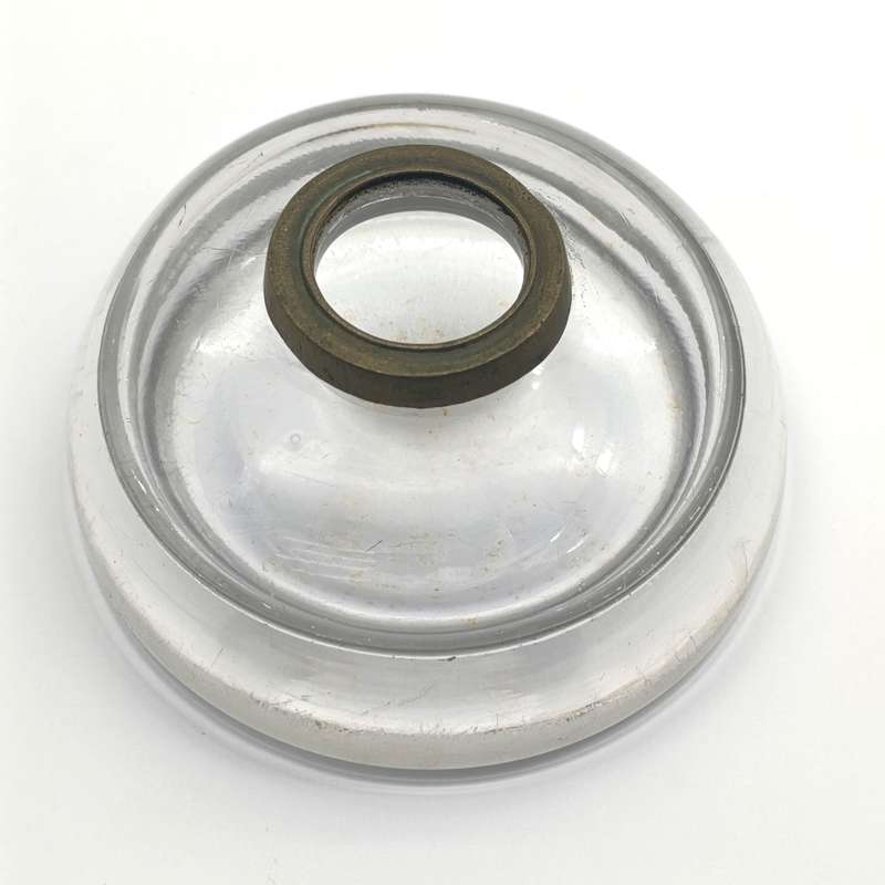 Art Nouveau vintage ink well with lid