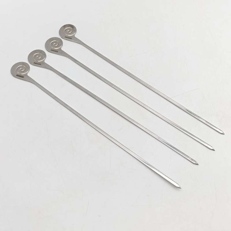 Carrol Boyes set of 4 skewers - 25 year Medi-clinic
