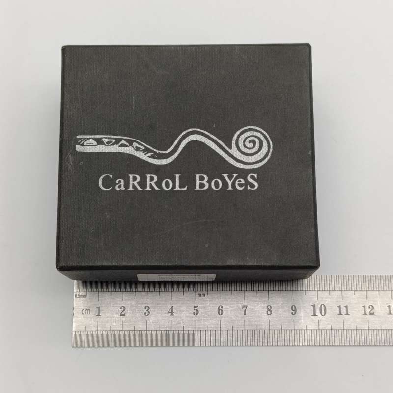 Set of 6 Carrol Boyes stainless steel wine coasters - in original box