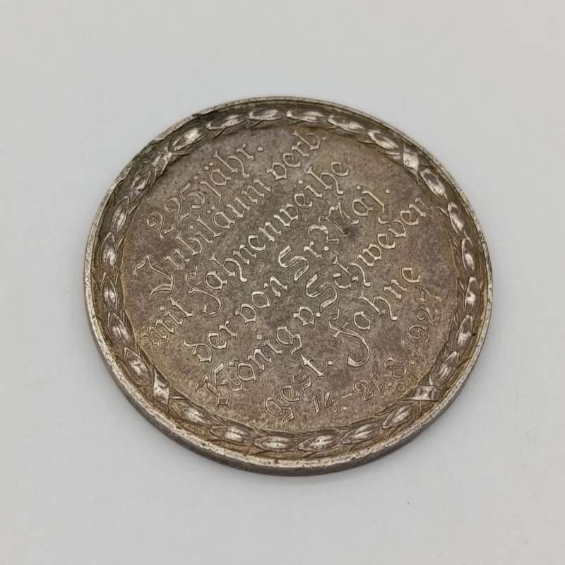 1921 anniversary of the consecration of the church  by the King of Sweden 225 years - 990 silver
