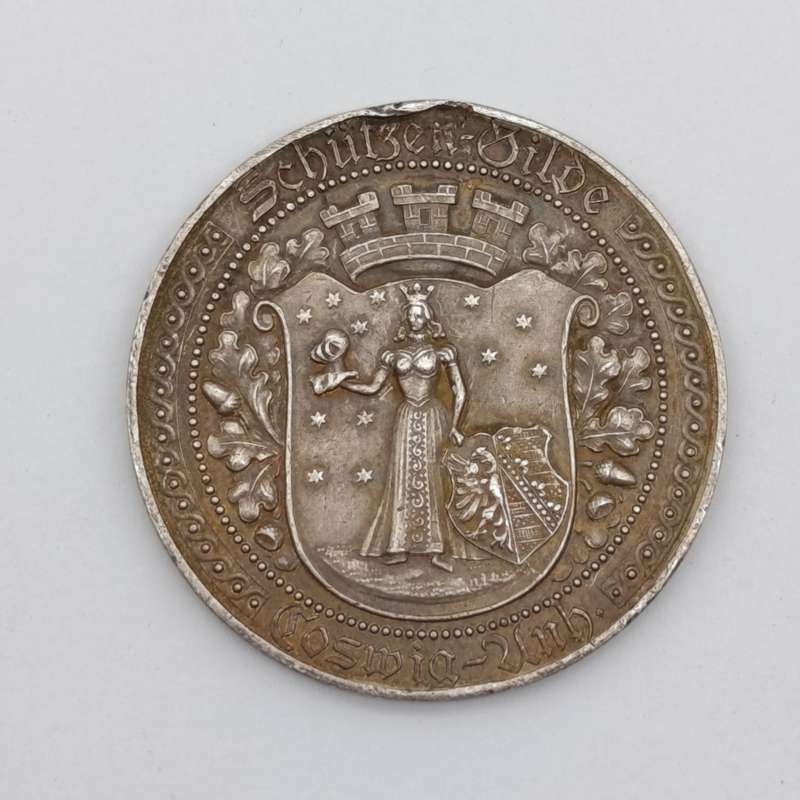 1921 anniversary of the consecration of the church  by the King of Sweden 225 years - 990 silver