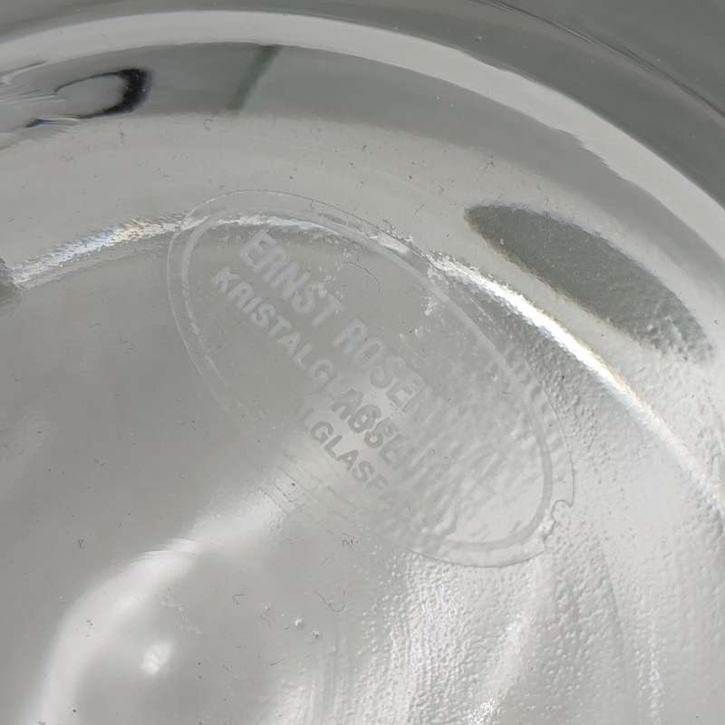 Ernst Rosenthal Crystal Ashtray