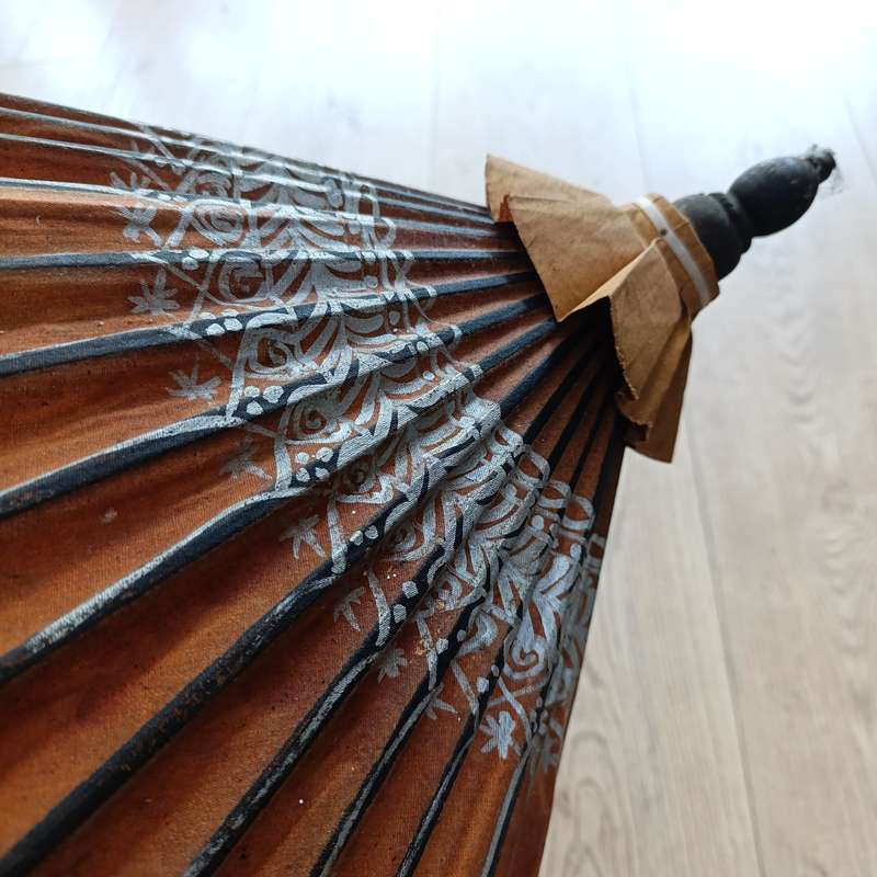Vintage Oriental Parasol umbrella