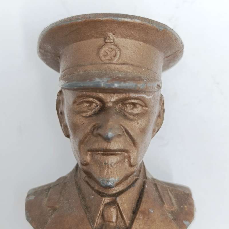 Vintage Miniature General Jan Smuts bust