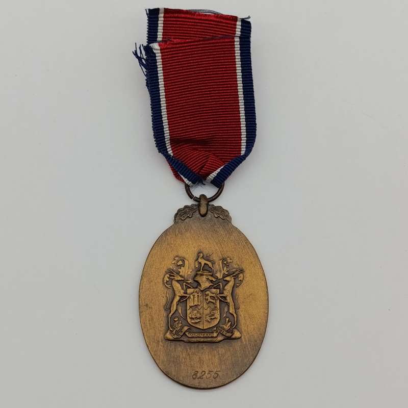 SADF john Chard medal #8255