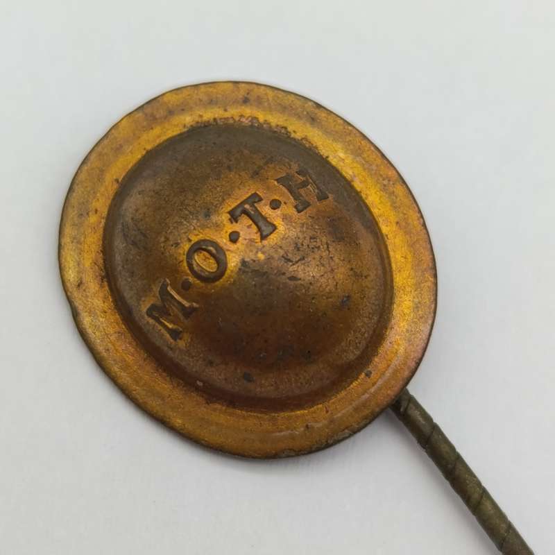 M.O.T.H - Memorable Order of Tins hats stick pin badge